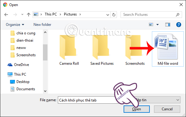 Cách mở file Word, Excel nghi dính virus 