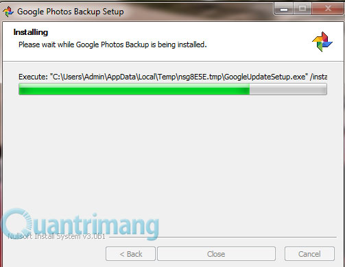 Hướng dẫn cài Google Photos cho máy tính