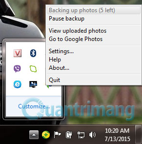 Hướng dẫn cài Google Photos cho máy tính