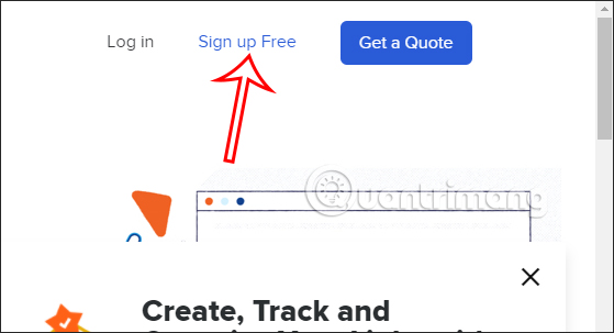 Đăng ký sử dụng Bitly