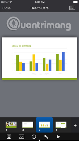 Ứng dụng đọc file Excel trên iPhone/iPad