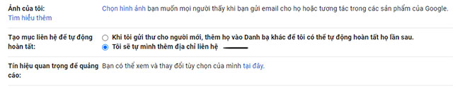 Chọn tùy chọn “Tôi sẽ tự mình thêm địa chỉ liên hệ”