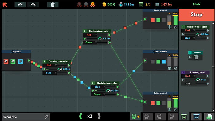 Game while True: learn ()