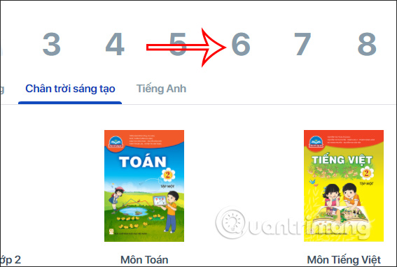 Sách giáo khoa 6 bộ Chân trời sáng tạo