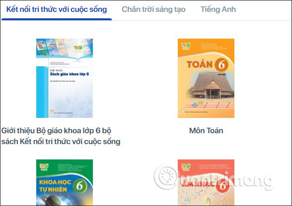 Chọn bộ môn