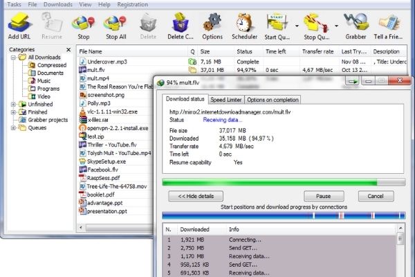 Phần mềm IDM là một phần mềm download có nhiều ưu điểm