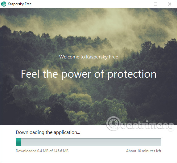 Tải gói dữ liệu Kaspersky Free