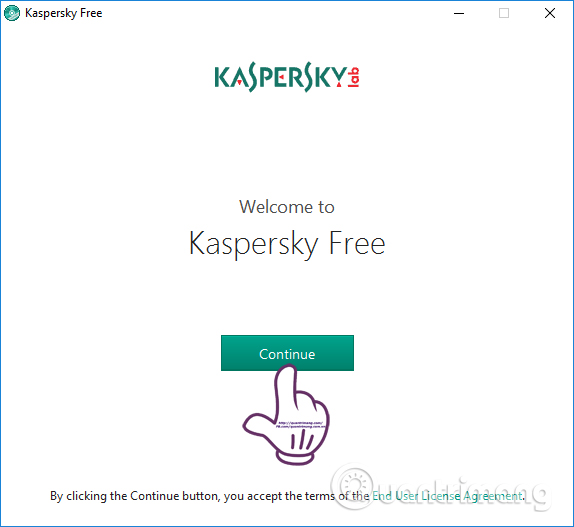 Cài đặt Kaspersky Free