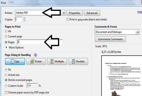 Cách cắt, tách file PDF thành file nhỏ bằng phần mềm Adobe Acrobat DC Pro