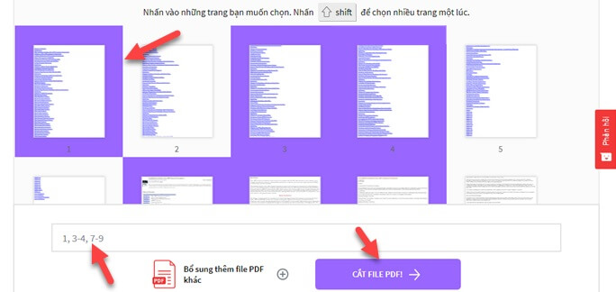 Cách cắt, tách file PDF thành file nhỏ trực tuyến bằng SmallPDF