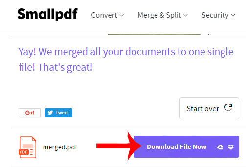 Click vào “Download” file now để tải về máy