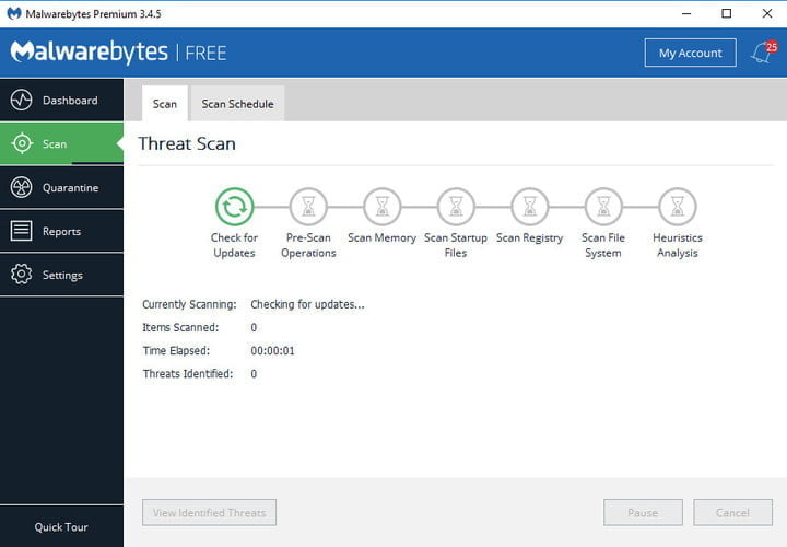 Malwarebytes - phần mềm diệt virus miễn phí tốt nhất 2019 bạn nên tham khảo
