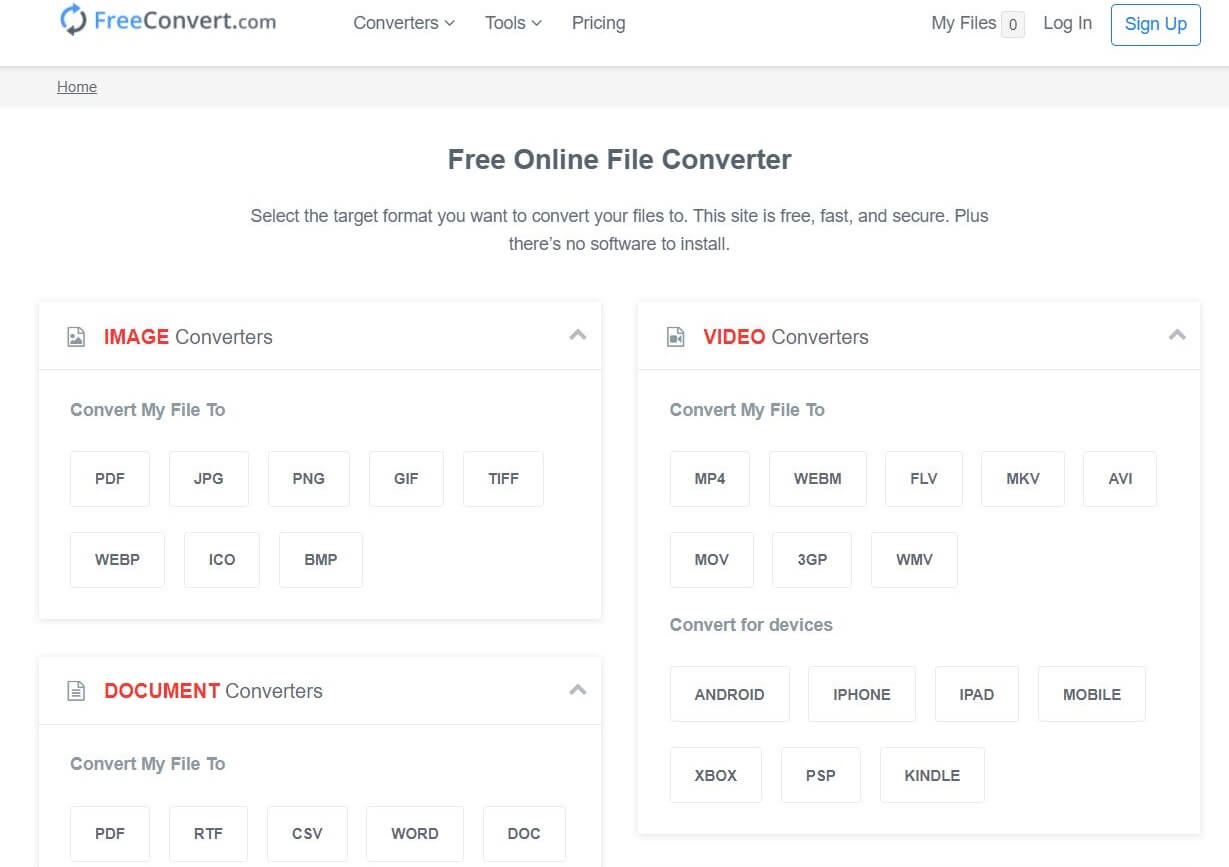 FreeConvert