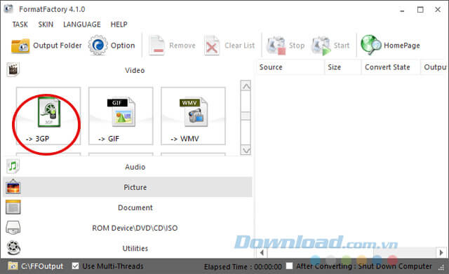 Hướng dẫn cách sử dụng Format Factory