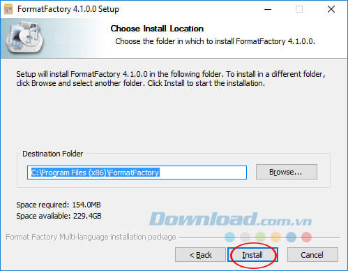Hướng dẫn cách cài đặt Format Factory
