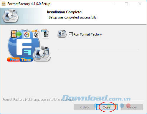 Hướng dẫn cách cài đặt Format Factory